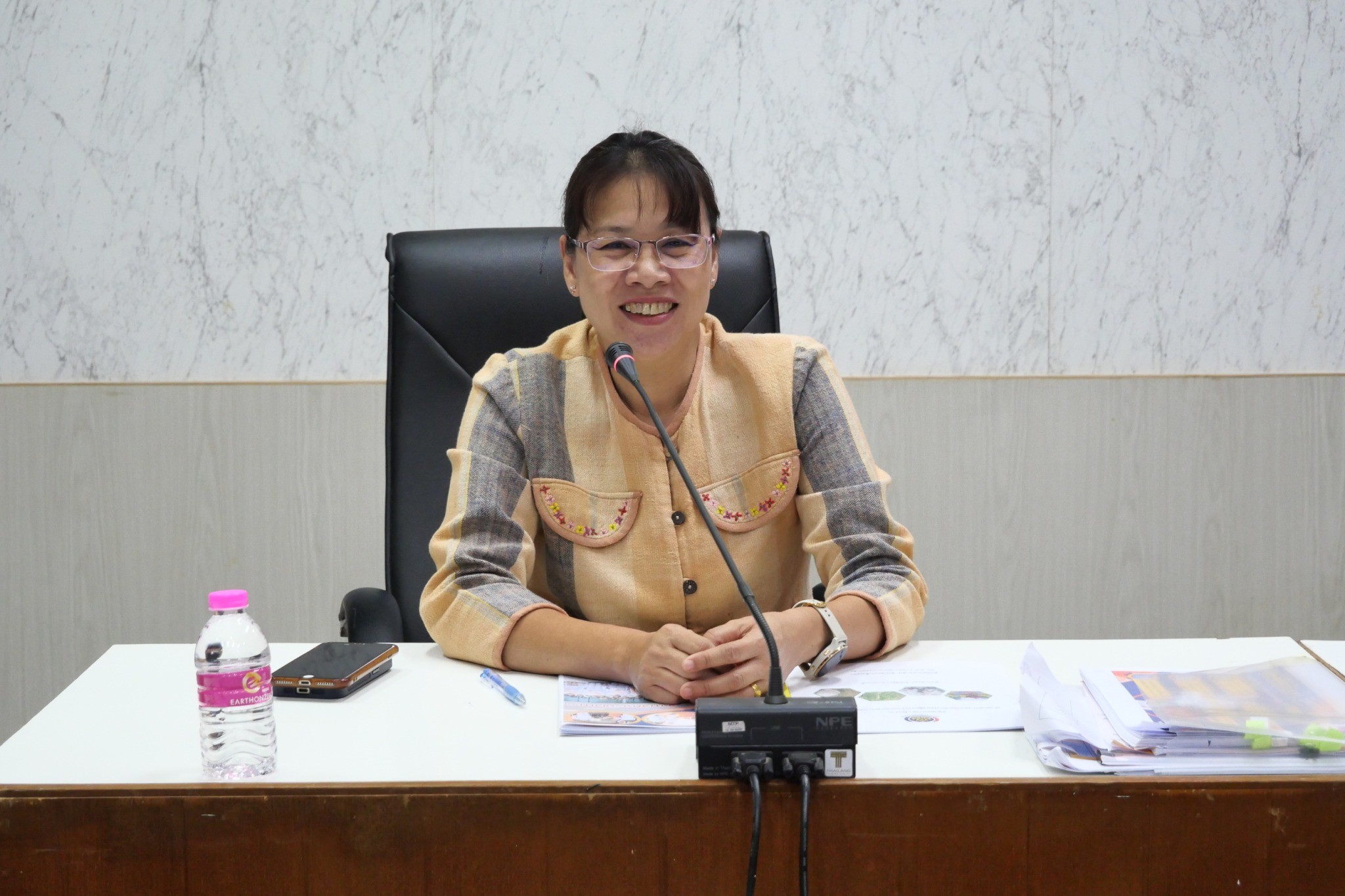 💠ผู้ตรวจราชการกรมการพัฒนาชุมชน (นางรัชนี โพธิสัตยา) ลงพื้นที่ตรวจติดตามผลการปฏิบัติราชการตามนโยบายรัฐบาล ภารกิจกระทรวงมหาดไทย และกรมการพัฒนาชุมชน ตามประเด็นตรวจราชการ ประจำเดือน เมษายน 2568 ในพื้นที่อำเภอราชสาส์น จังหวัดฉะเชิงเทรา